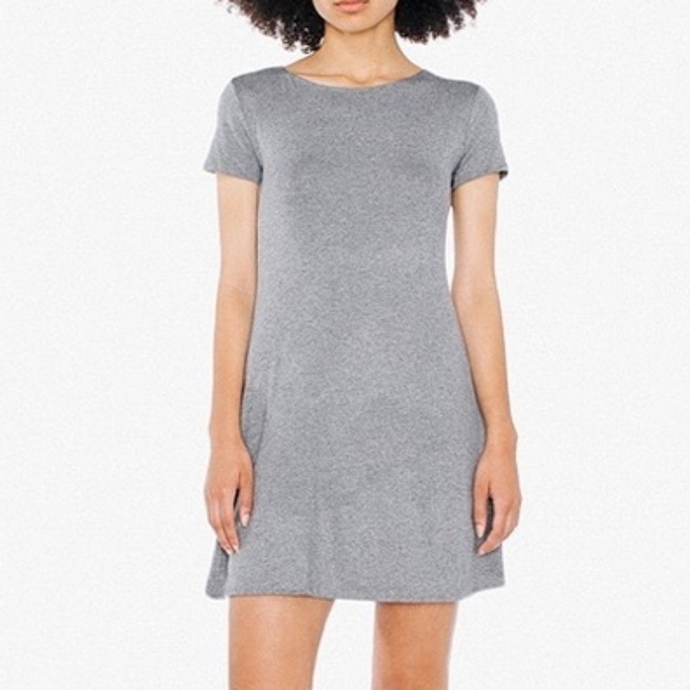 American Apparel Grey T Shirt Dress